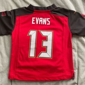 Mike Evans size 4T nike lightly used. Smoke free home.
